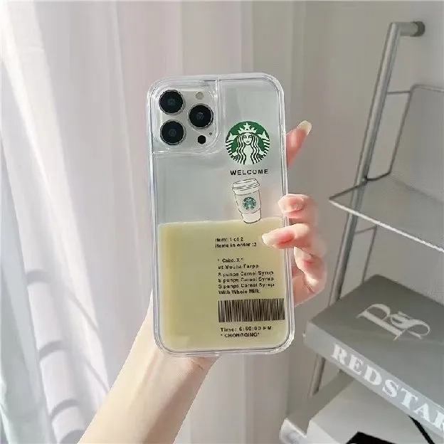 CASE LIQUID STARBUCKS GELAS GERAK