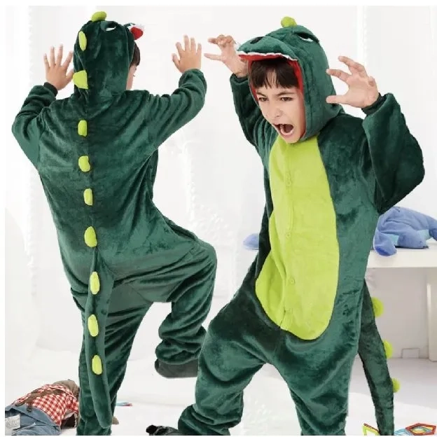 BAJU KOSTUM ONESIE DINO ONE SIE DINOS KIGURUMI DINOSAURS PIAMA DINOSAUR PIYAMA DINOSAURS COSPLAY DIN