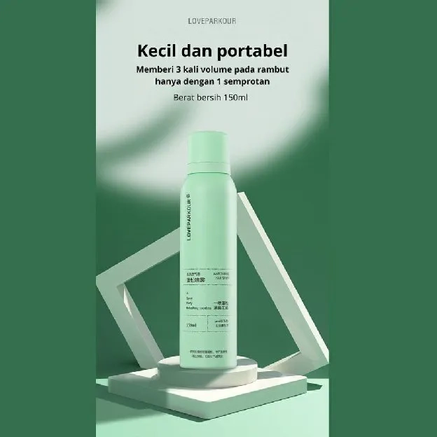 [ ORIGINAL ] Dry Shampoo Viral 150ml Semprotan Rambut Kering Untuk Mengembangkan Rambut Minyak Rambu