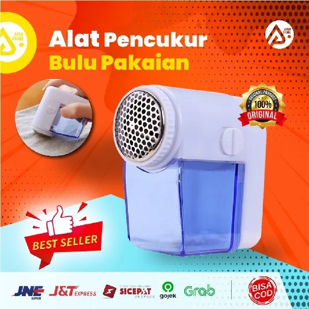 Penghilang Bulu Baju Alat Pencukur Pembersih Bulu Baju Pakaian Elektrik Serat Halus Celana Kaos Keme