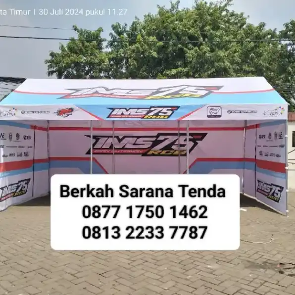 Tenda Paddock Rasing Balapan Serang Banten 0877-1750-1462 Berkah Sarana Tenda