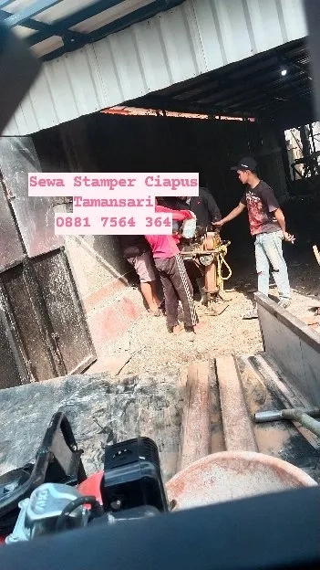 Sewa Stamper Molen Cor Sinargalih Ciapus Tamansari Bogor