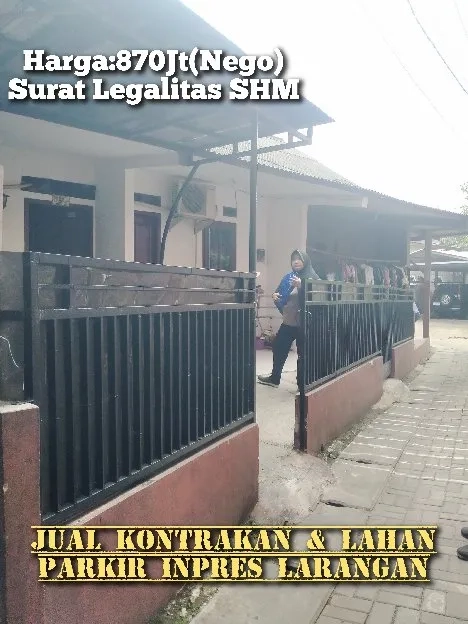 Jual Kontrakan 3 Pintu & Lahan Parkir