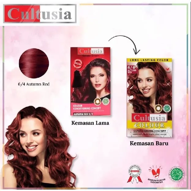 CULTUSIA LONG LASTING HAIR COLOR 30ML