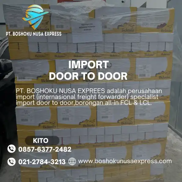 Jasa Import Door To Door Italia To Jakarta