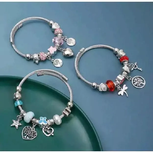 Gelang Pandora Titanium korea kekinian