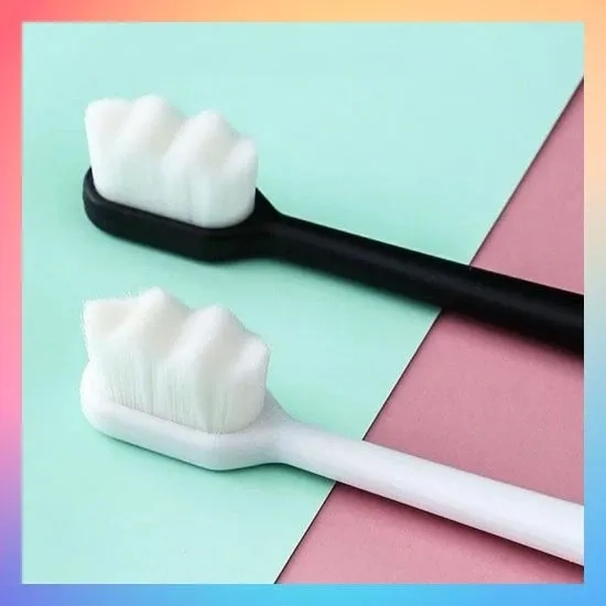 Sikat Gigi Lembut Nano Jepang Sikat Gigi 10000 Bulu Halus untuk Gigi Sensitif Extra Soft Tooth Brush