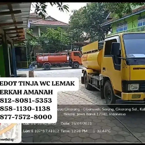 Sedot Wc limbah Tangerang 0858-1130-1138 Berkah Amanah