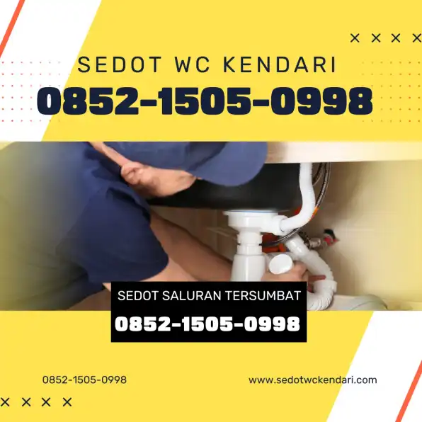 Sedot Wc Kendari Saluran Tersumbat - 0852 1505 0998