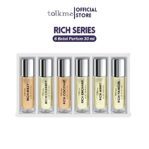 Talkme Rich Series 30ml Eau De Toulette (isi 6pcs) Parfum