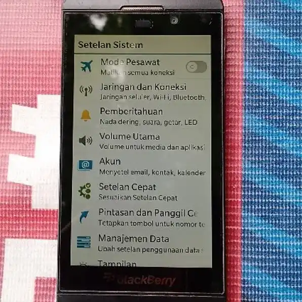 BlackBerry Z10 Segel Hidup Normal minus Battery Kembung