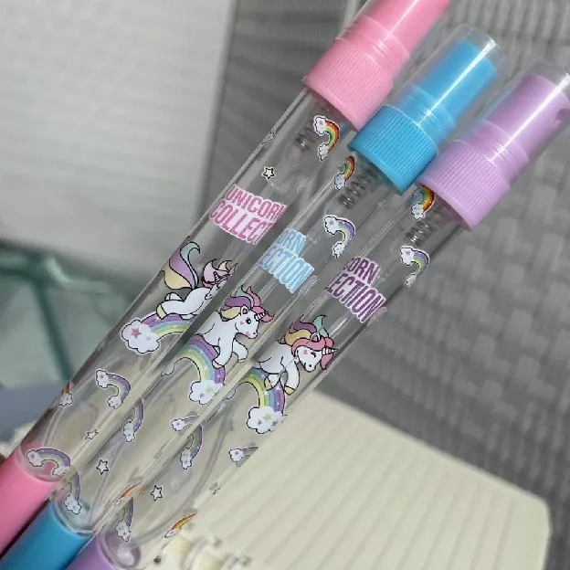 PULPEN BOTOL PARFUM FULL BODY UNICORN PENA PEN GEL TINTA MURAH UNIK LUCU