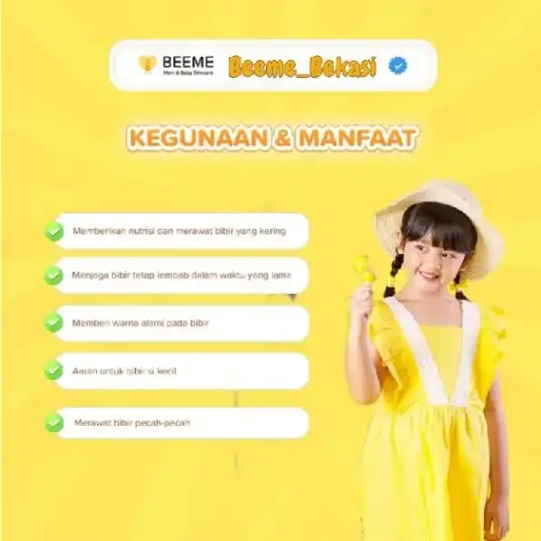 Beeme Honey Lolipop Balm | Pelembab Bibir