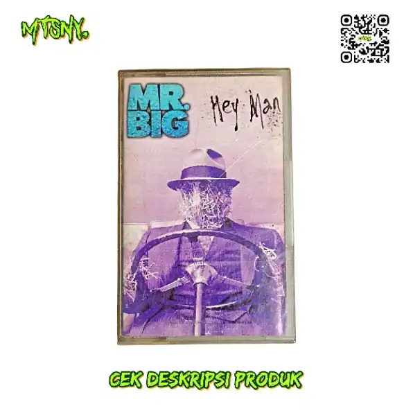 Kaset Pita Musik Band Rock Mr Big Album Hey Man 1996 Jadul Lawas