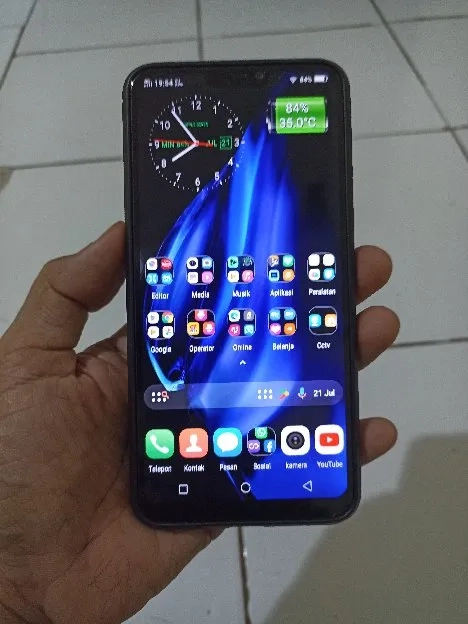 Vivo Y81, Ram 3/32GB, Normal, Mulus