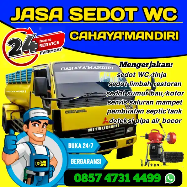 Sedot WC Rawalo murah WA:085747314499