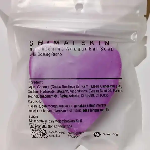 SABUN HB ANGGUR RETINOL SHIMAISKIN