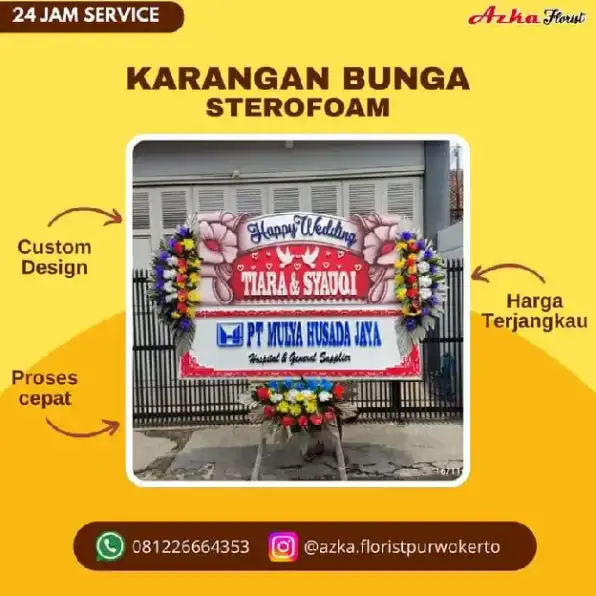 Toko Karangan Bunga Purwokerto 0857-4708-8555 Azka Florist