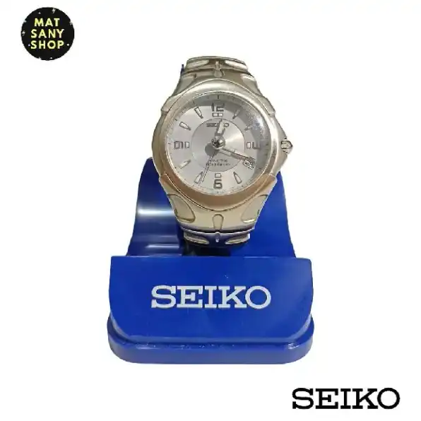 Jam Tangan Seiko Kinetic Sm007 Luxury Stainless Steel