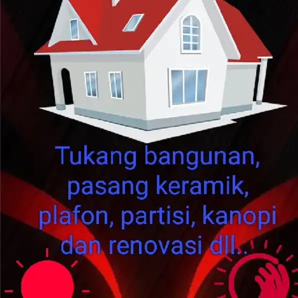 jasa Tukang bangunan renovasi/perbaikan rumah dan bangunan baru