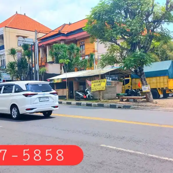 Dijual tanah 670 m2 jl Kargo Ubung dkt Gatsu Barat Denpasar Bali