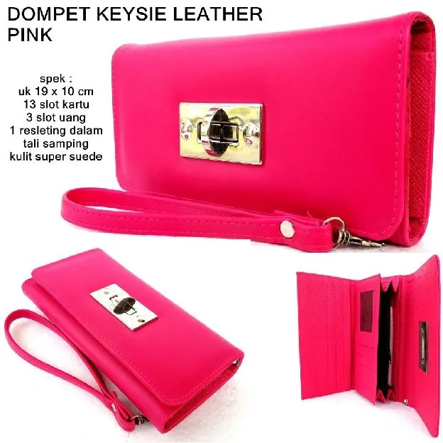 bayar cod - Dompet Wanita Keysie Leather - dmn