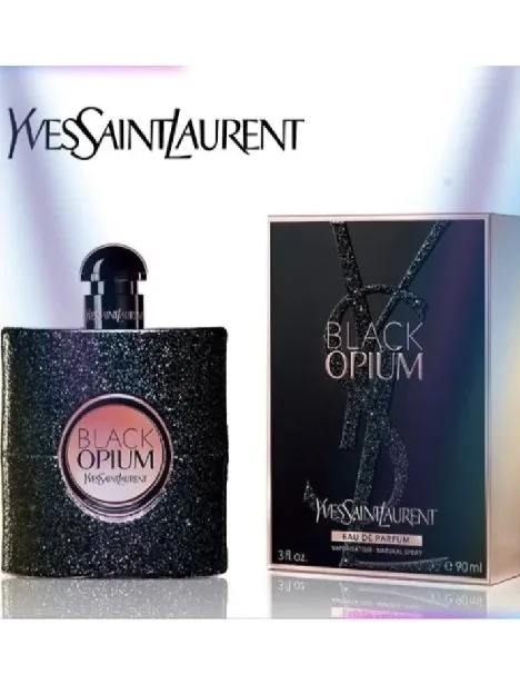 Ysl Yves Saint Laurent Black Opium Eau de Parfum EDP 90ml Parfum Wanita