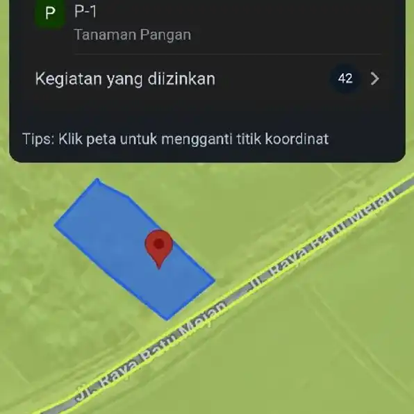 Dijual 1,8 are, Jl. Batu Mejan Utara Men Lari Babakan Kubu Canggu Kuta Utara