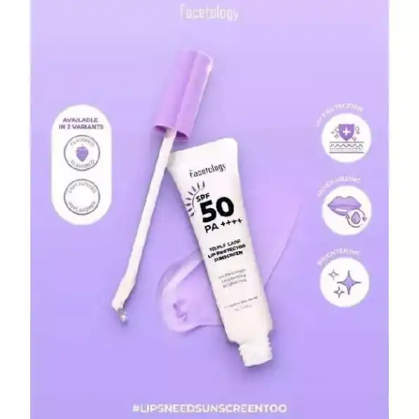 FACETOLOGY Triple Care Lip Protector Sunscreen