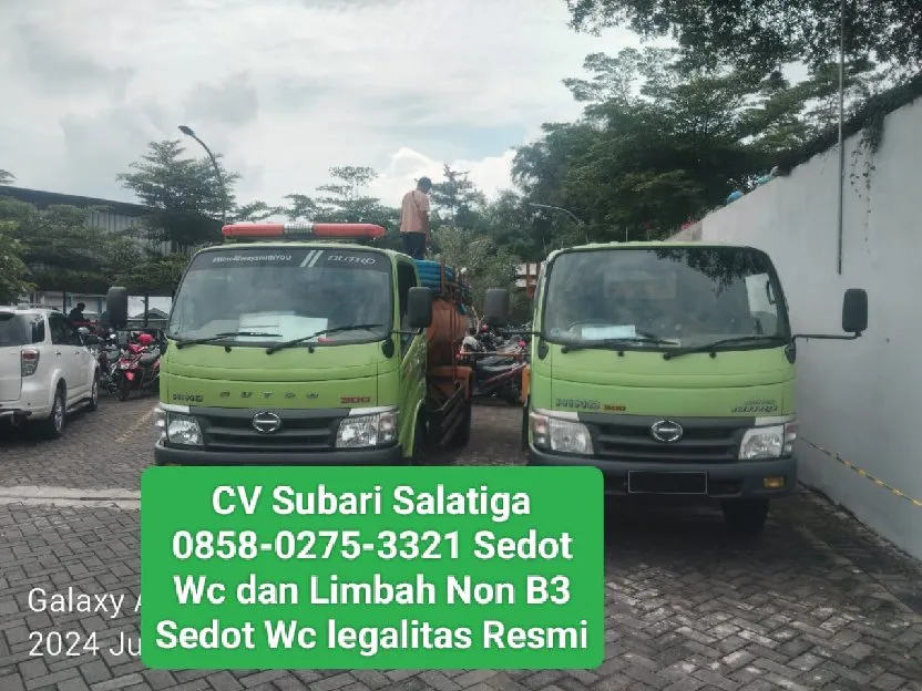 Sedot Wc Salatiga 0858-0275-3321 CV Subari