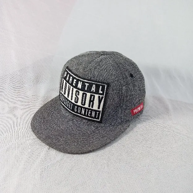 Topi Snapback Premier Parental Advisory Explicit Content Original