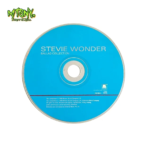 Kaset CD Musik Stevie Wonder Ballad Collection