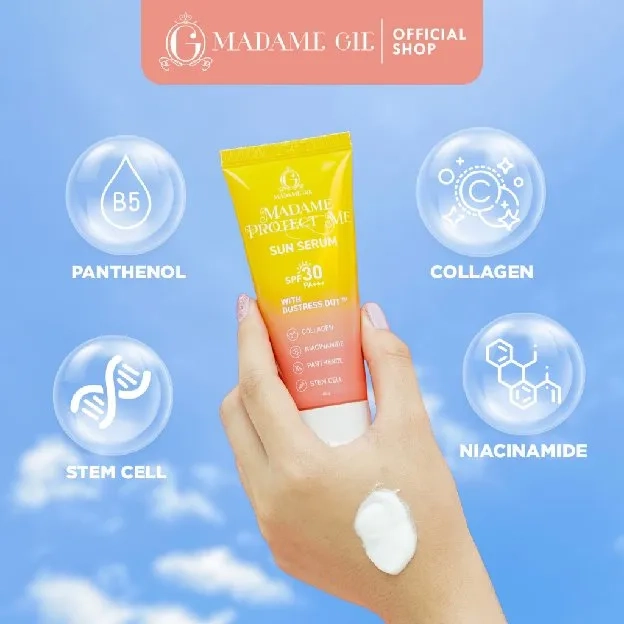 Madame Gie Protect Me Sunscreen SPF 30 PA +++* Calendula - Skincare Sunblock Sunscreen