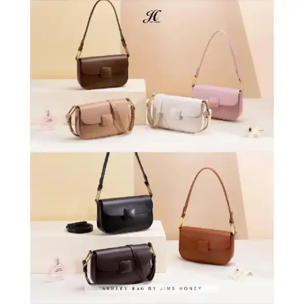 JIMS HONEY ASHLEY BAG Tas Selempang Wanita Korea Sling Bag Terbaru Aesthetic