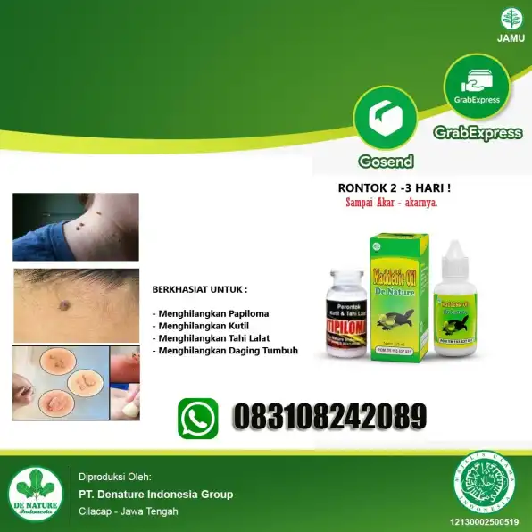 Obat Kutil dan Tahi Lalat Salep Maddebic Oil