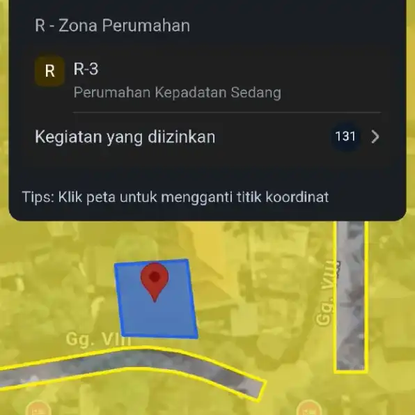 Dijual 1 are, Jl. Muding Batu Sangian Muding Sari Kerobokan Kaja Kuta Utara