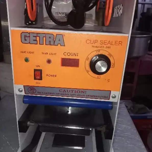 Cuci gudang NEW GETRA Manual Cup Sealer ET-D8SM