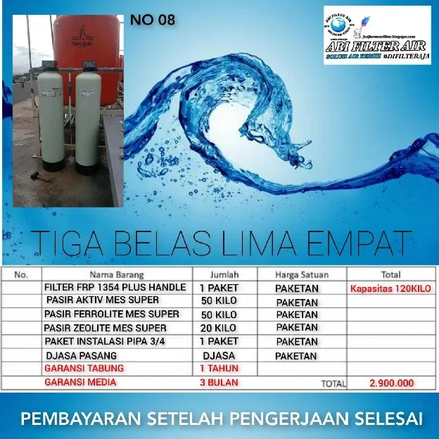 FILTER AIR SERAT FIBER