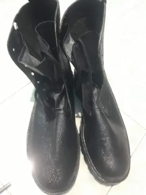 DI JUAL SEPATU PDL KULIT JERUK  NO 44