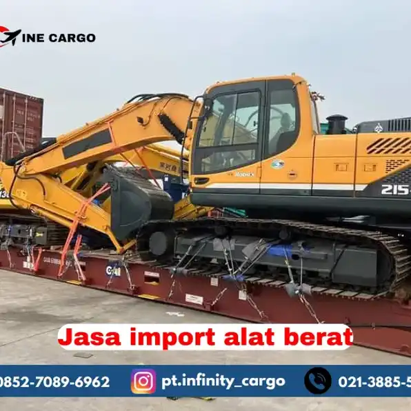 JASA IMPORT ALAT BERAT BARU & BEKAS - INFINITY CARGO