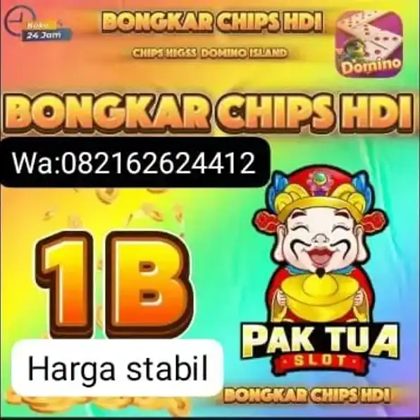 AGEN CHIP HDI TERIMA BONGKAR DAN TOP UP