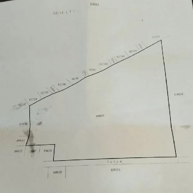 Dijual 1,01 Ha, Jl. Kau Belang Raya Kampial Benoa Kuta Selatan