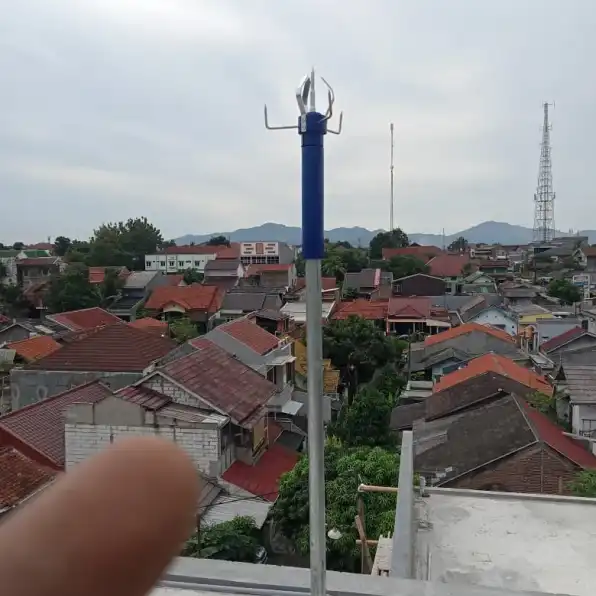 Penangkal petir Radius Rumah Depok