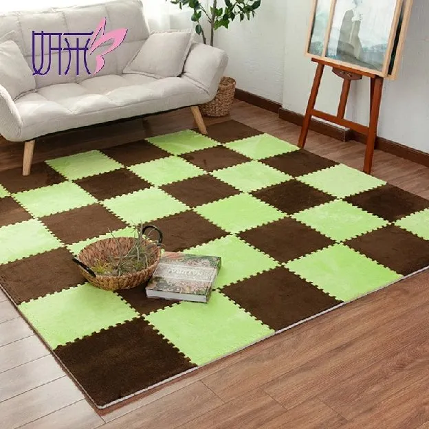 Karpet Puzzle Bulu Pengaman Bayi Pelindung Kepala Balita Anak Alas Lantai Dekorasi Keset Kaki