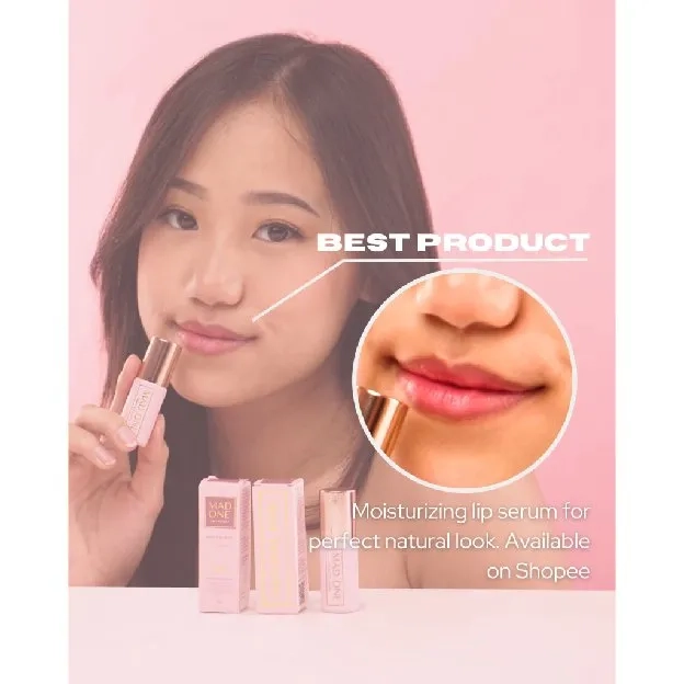 Lip Serum Bibir Pink - Perawatan Bibir - Pencerah Bibir