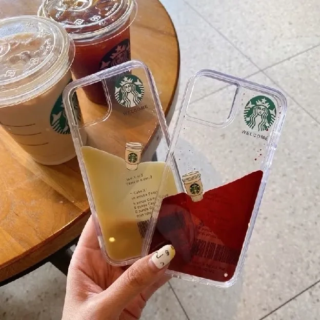 CASE LIQUID STARBUCKS GELAS GERAK