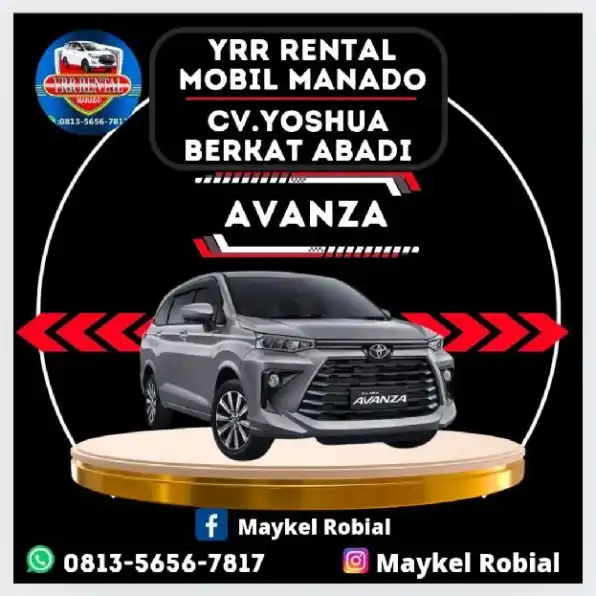 Jasa Rental mobil Kota Manado 0813-5656-7817