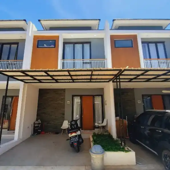 Rumah Cluster Pamulang Modern Minimalist Bebas Banjir