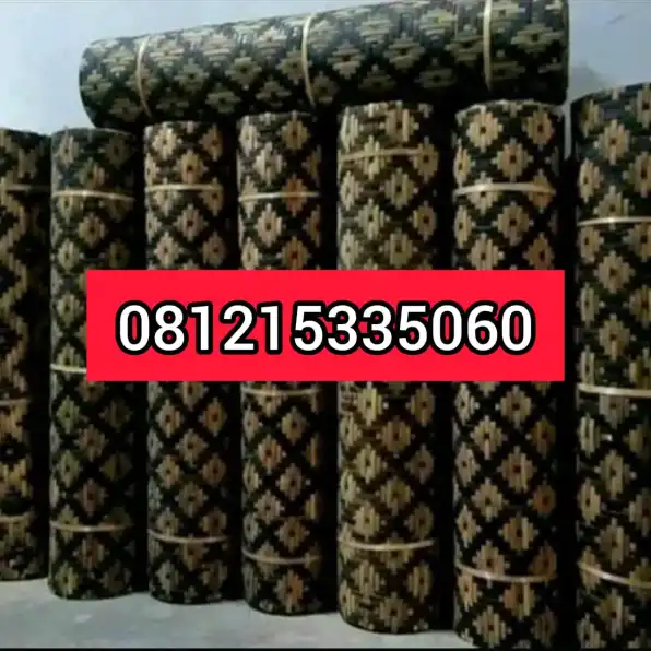 Jual Plafon Anyaman Bambu Jogja 081215335060