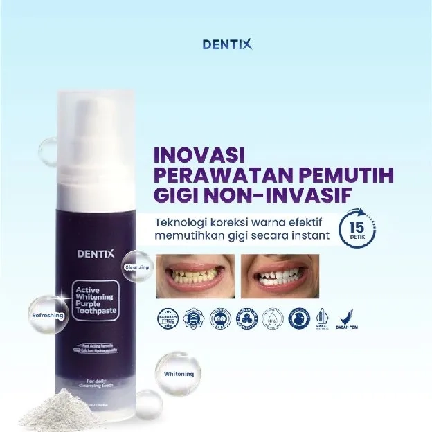 ACTIVE WHITENING PURPLE TOOHPASTE